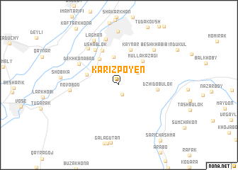 map of (( Kariz-Poyën ))