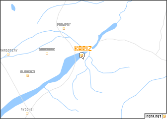 map of Kārīz