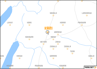 map of Kari