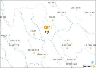 map of Kari