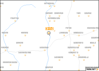 map of Kari