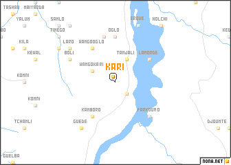map of Kari