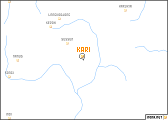 map of Kari
