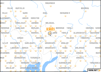 map of Kari