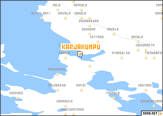 map of Karjakumpu