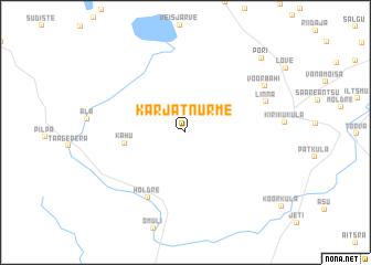 map of Karjatnurme