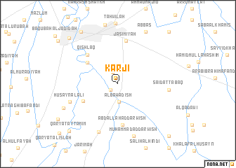 map of Karji