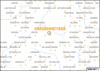 map of Karkadhiótissa