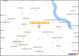 map of Karkadinovo