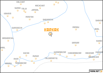 map of Karkak