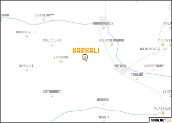 map of Karkali