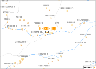 map of Karkanai