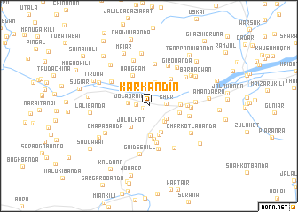 map of Kar Kandin