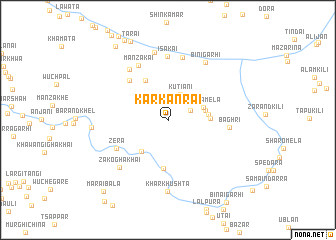 map of Karkanrai