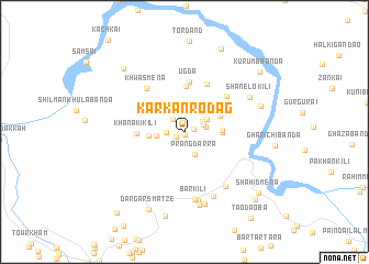 map of Karkanro Dag