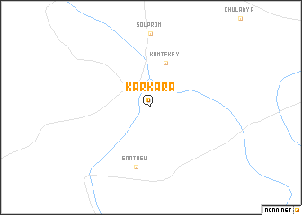 map of Karkara