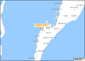map of Karkarit