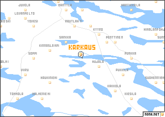 map of Karkaus