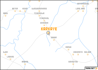 map of Karkaye