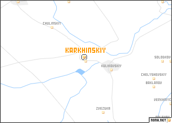 map of Karkhinskiy