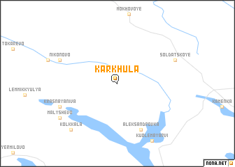 map of Karkhula