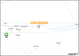 map of Karkīābdār