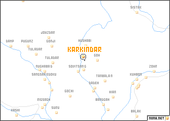 map of Karkīndar