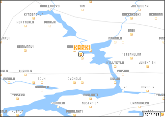map of Kärki