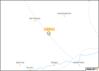 map of Karki