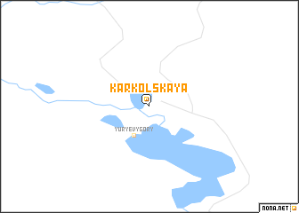 map of Karkol\