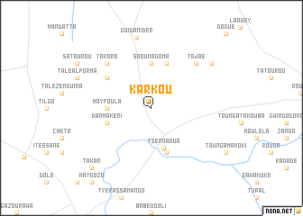 map of Karkou