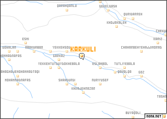 map of Karkūlī