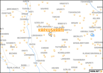 map of Karkushaani