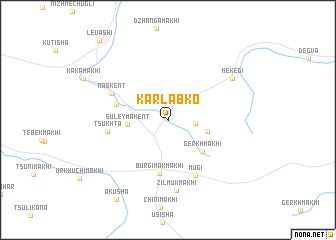 map of Karlabko