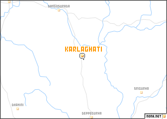 map of Karlāghāti