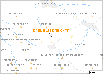 map of Karla Libknekhta