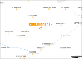 map of Karlamanbash