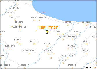 map of Karlıtepe