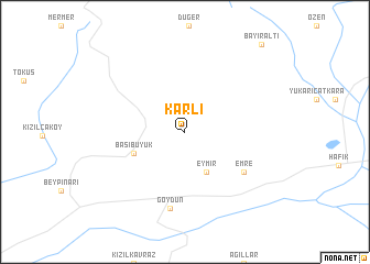 map of Karlı