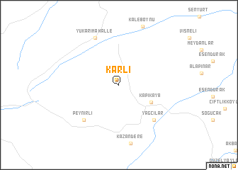 map of Karlı