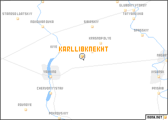 map of Karl Libknekht