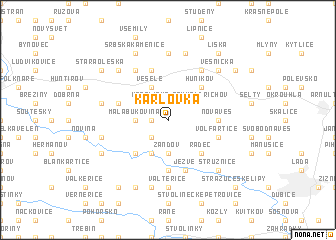 map of Karlovka