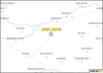 map of Karlovka