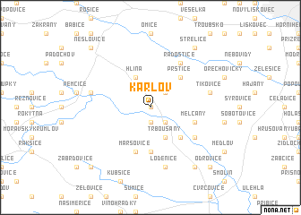 map of Karlov