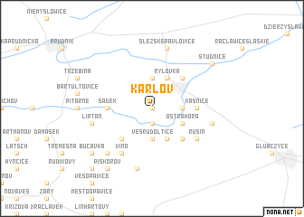 map of Karlov