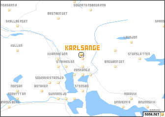 map of Karlsänge