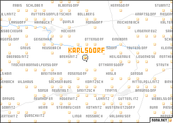 map of Karlsdorf