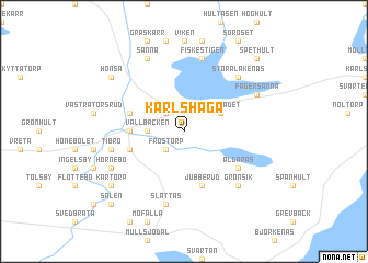 map of Karlshaga