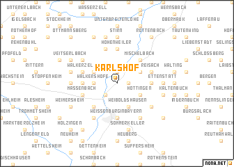 map of Karlshof