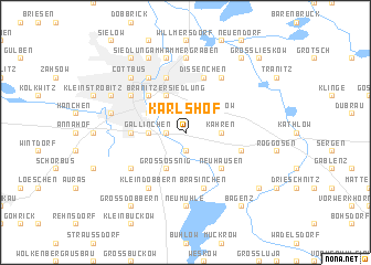 map of Karlshof